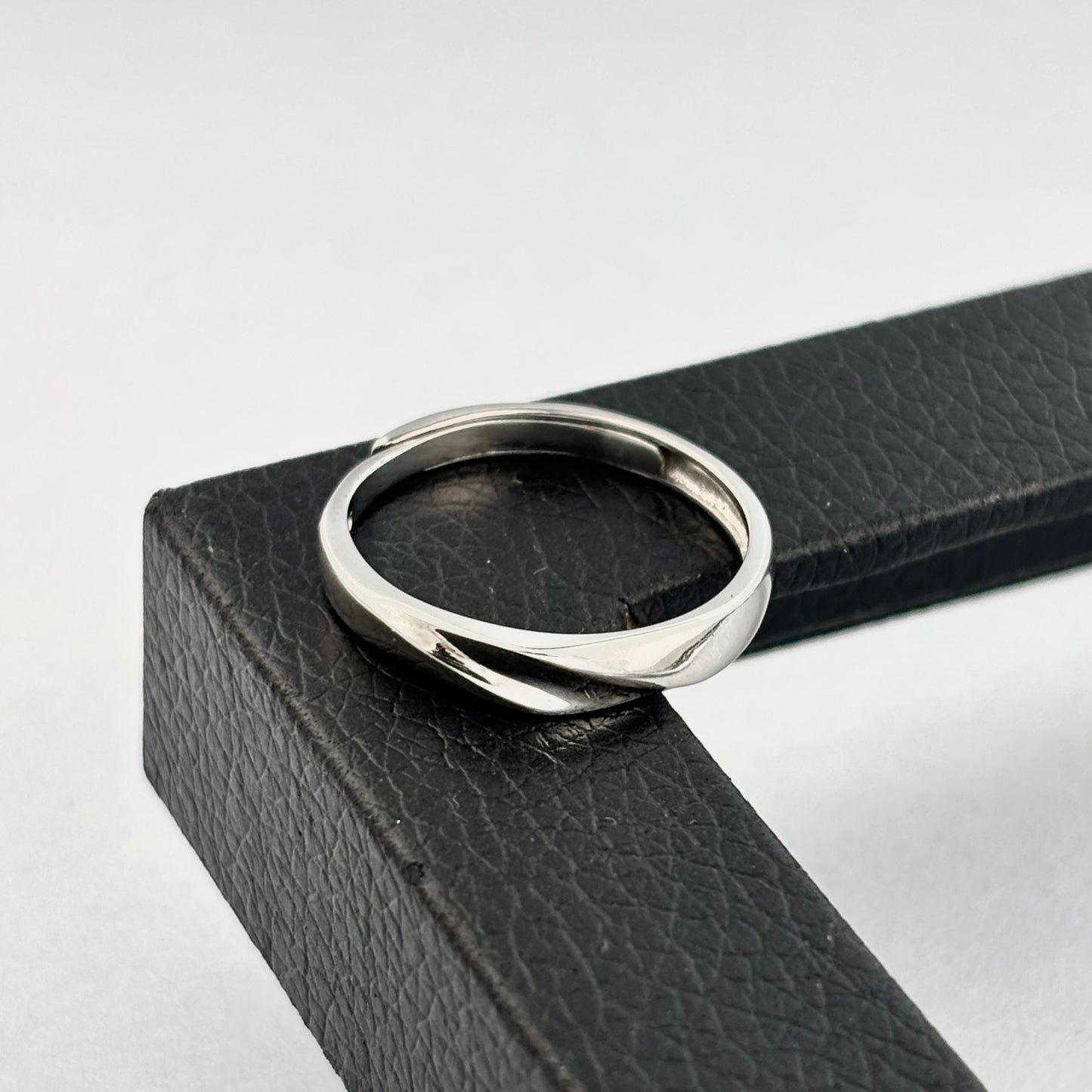 S925 Sterling Silver Men's Plain Ring