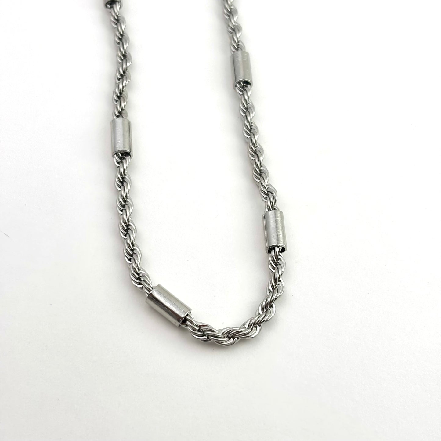 Stainless Steel Twist Necklace