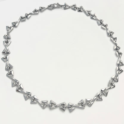 Z Letter Patchwork necklace