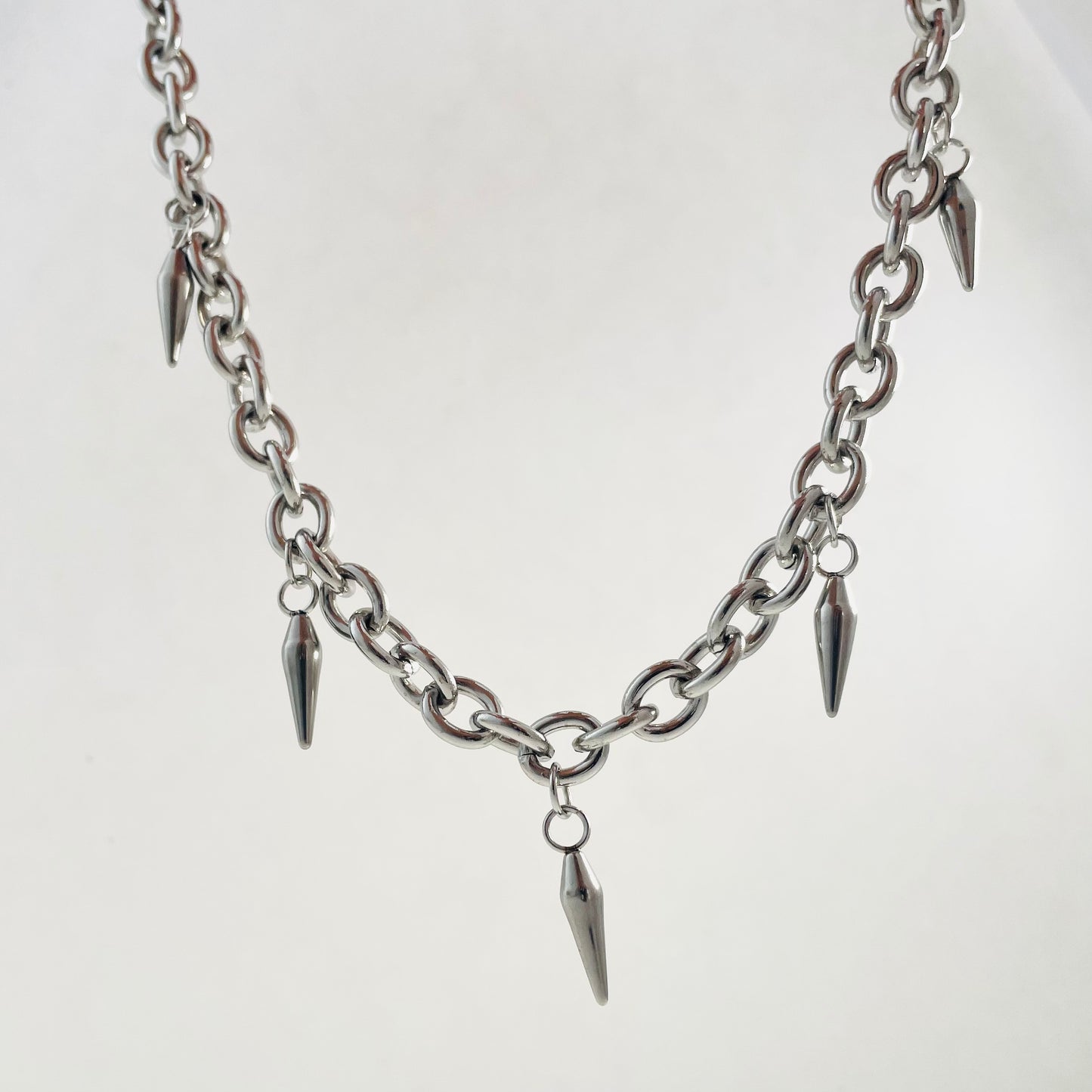 Titanium Steel Rivet Necklace