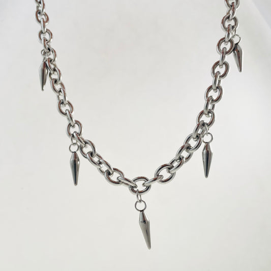 Titanium Steel Rivet Necklace
