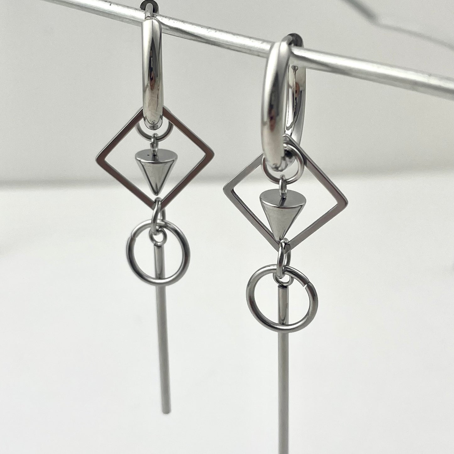 Geometric Stud Earrings