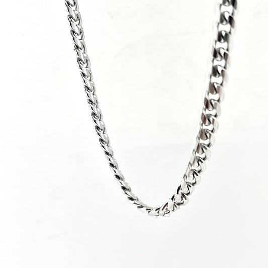 Titanium-Steel Waterproof Minimalist Cuban Necklace