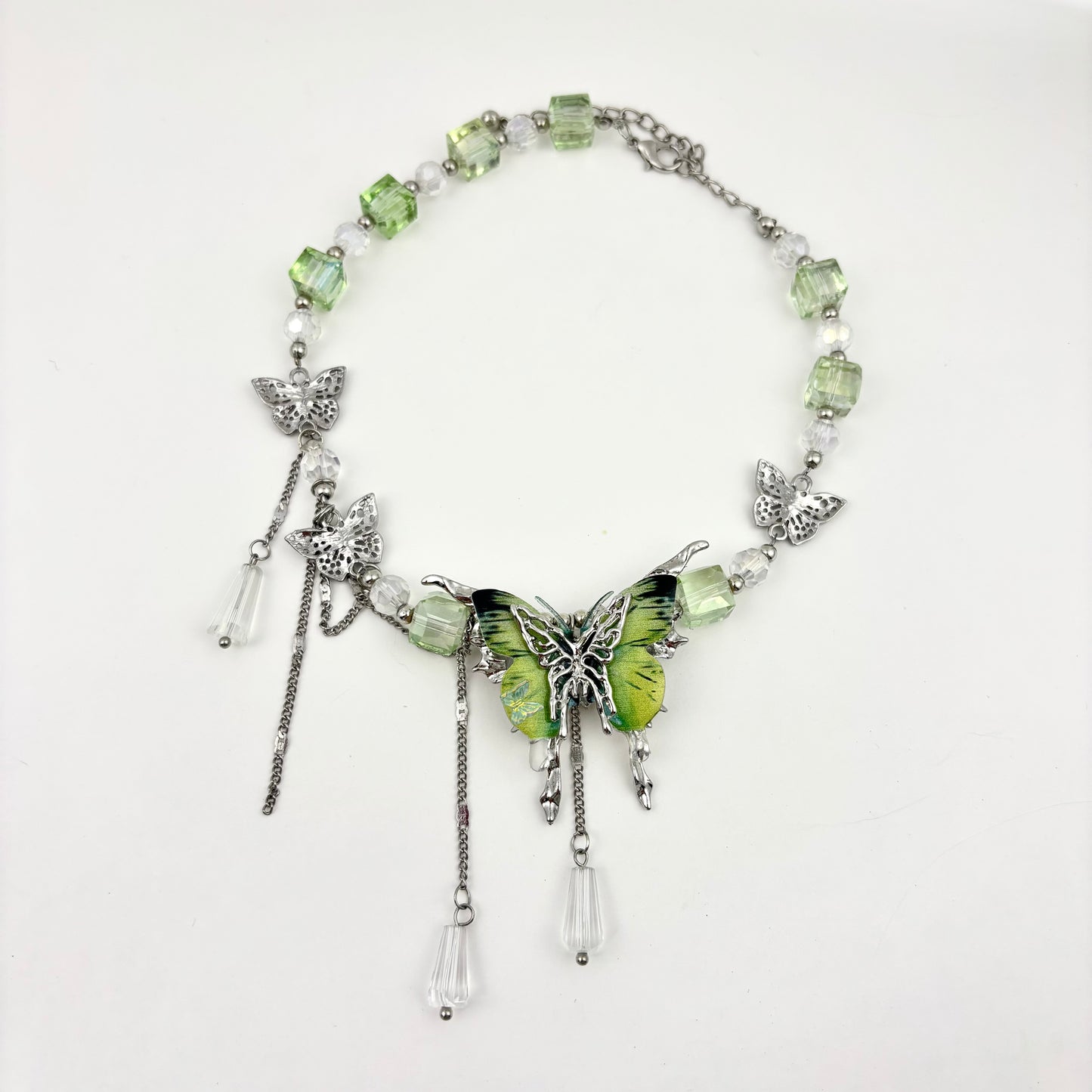 Green Fairy Butterfly Choker