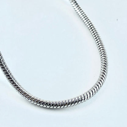 Titanium-Steel Waterproof Minimalist Snake-Bone Chain
