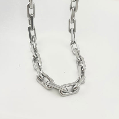Cross Buckle Bar Titanium Necklace