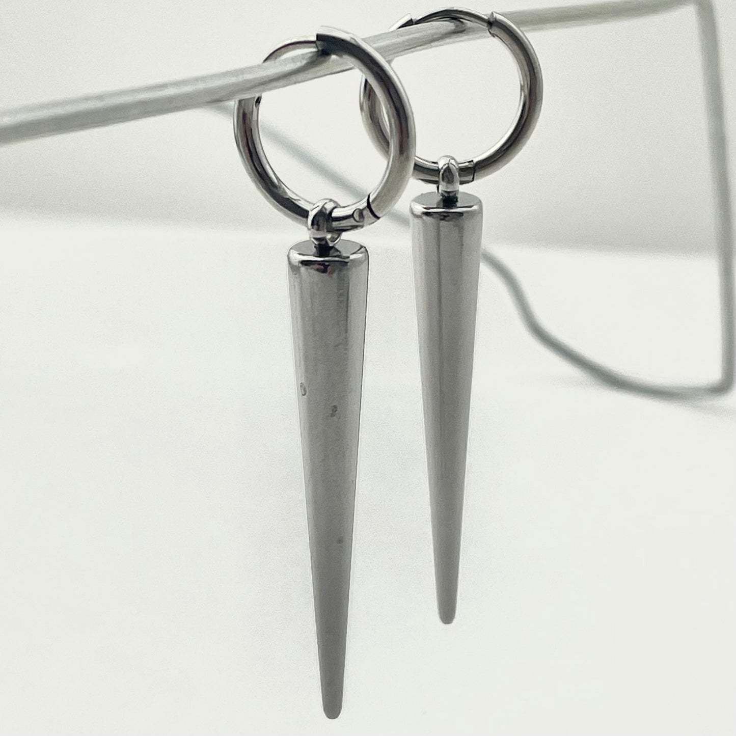 Long Rivet Earrings