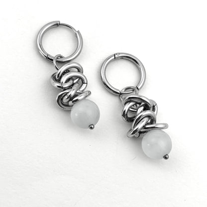 Titanium Cat's Eye Earrings