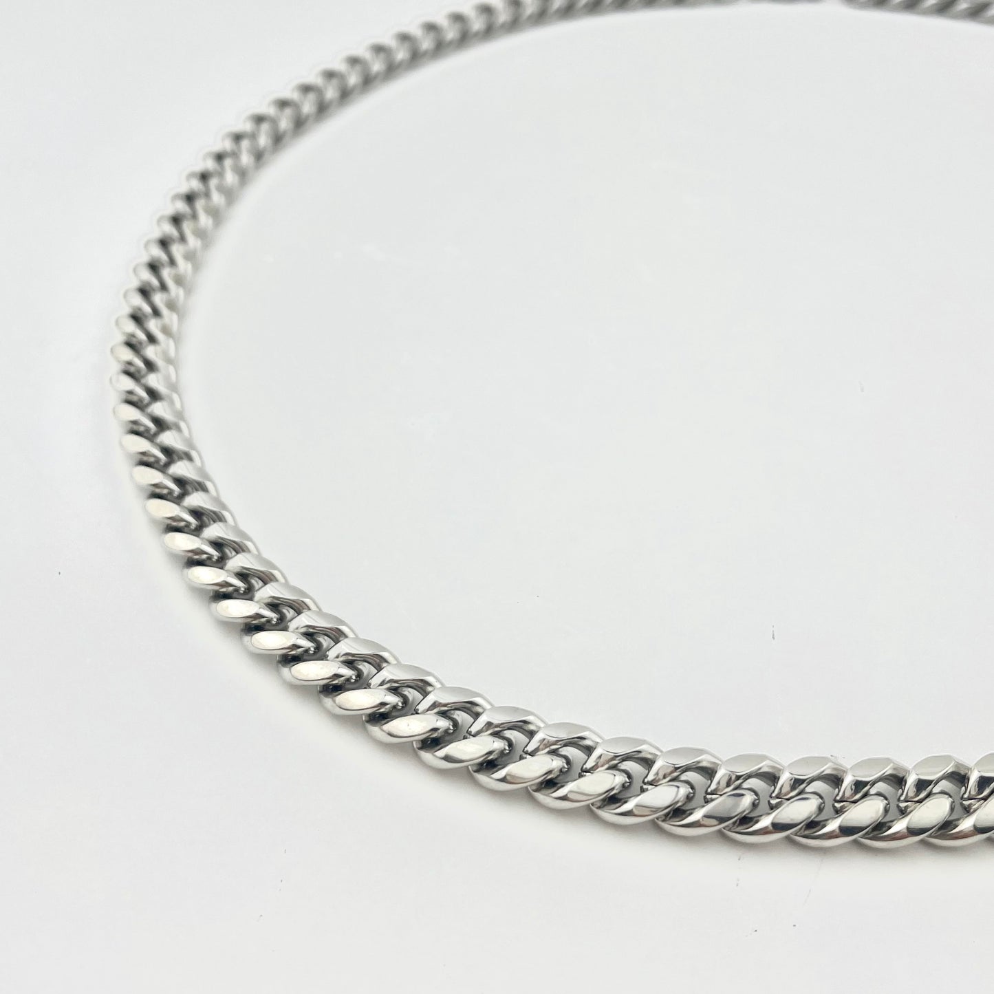 Titanium Waterproof 8mm Cuban Chain