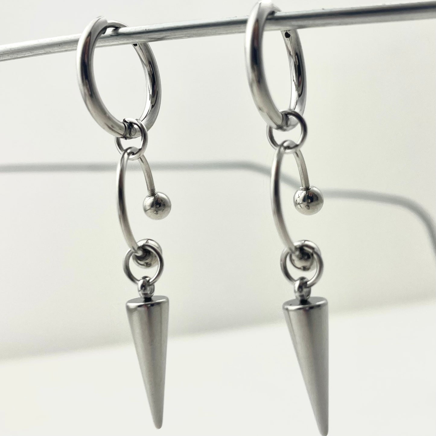 Horseshoe Rivet Stud Earrings