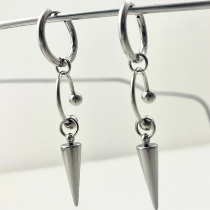 Horseshoe Rivet Stud Earrings