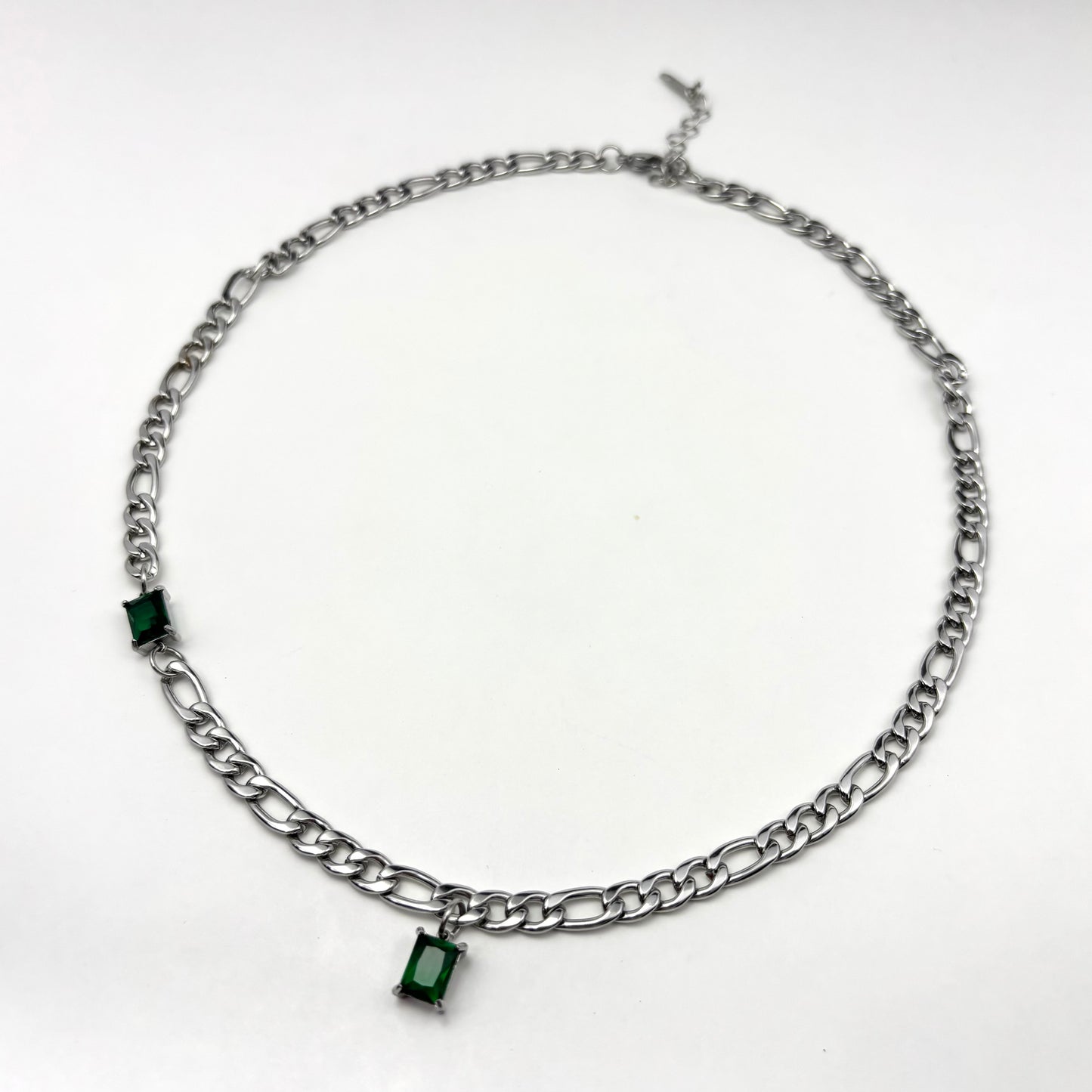 Little Green Diamonds Classic Necklace