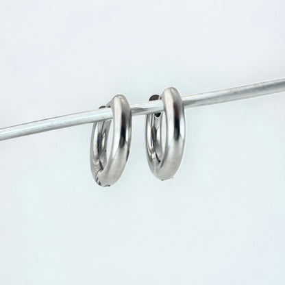 Titanium-Steel Waterproof Minimalist Chunky Earrings