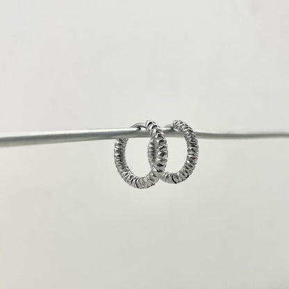 Simple Titanium Waterproof Earring Hoop