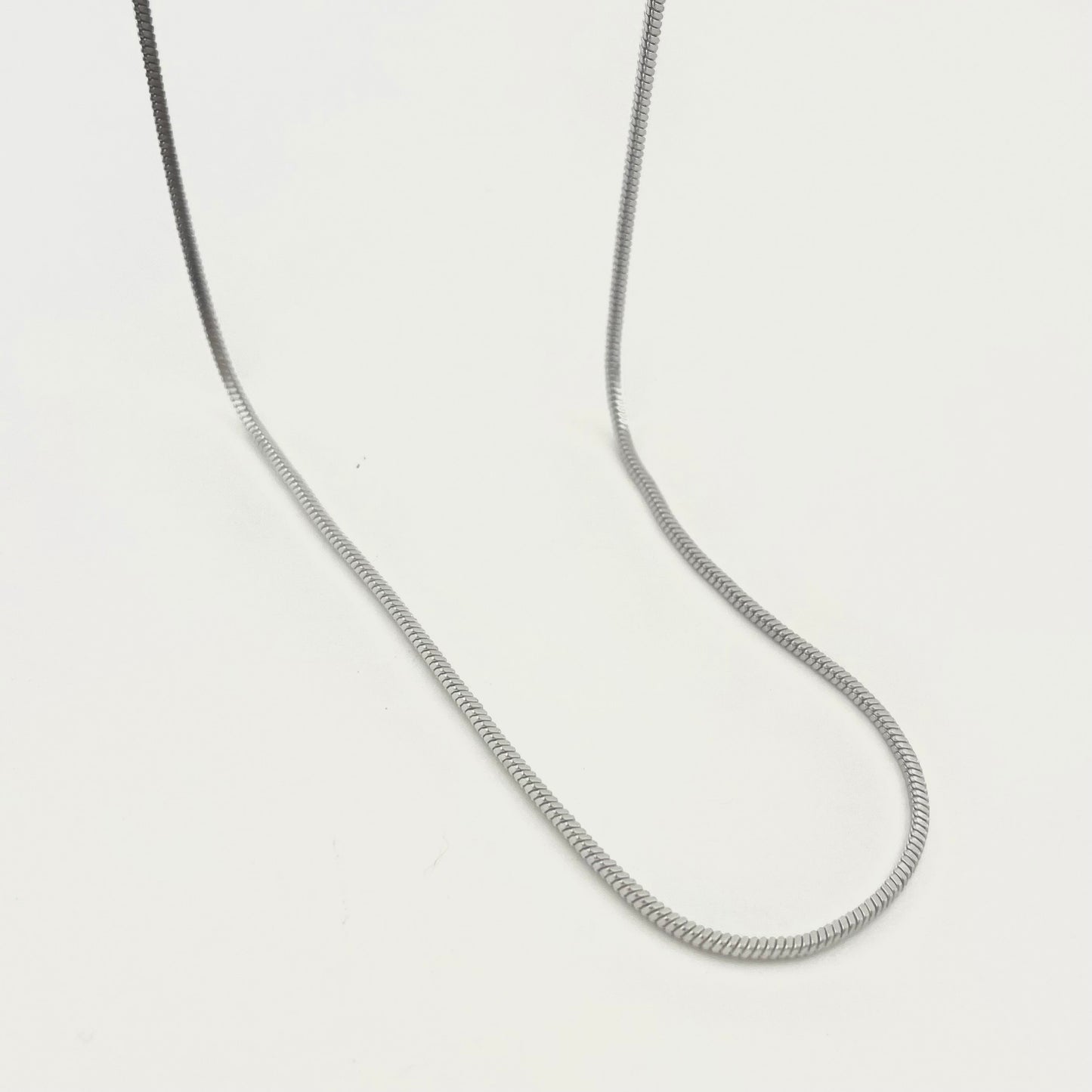 Titanium-Steel Waterproof Snake-Bone Necklace