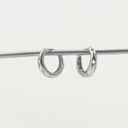 S925 Sterling Silver Hoop Earrings