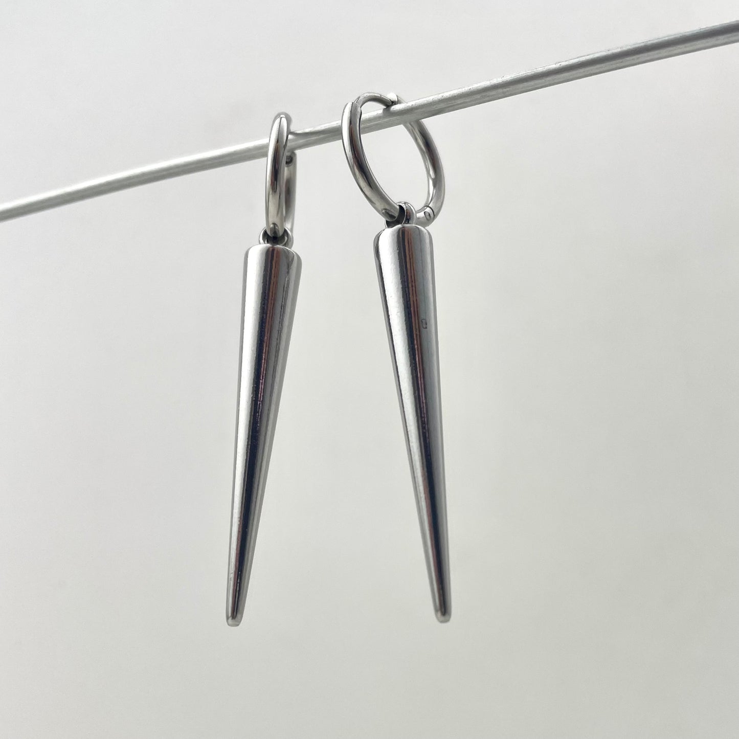 Long Rivet Earrings