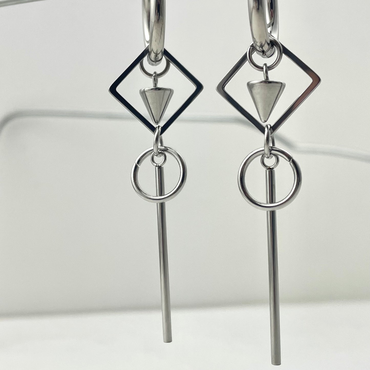 Geometric Stud Earrings