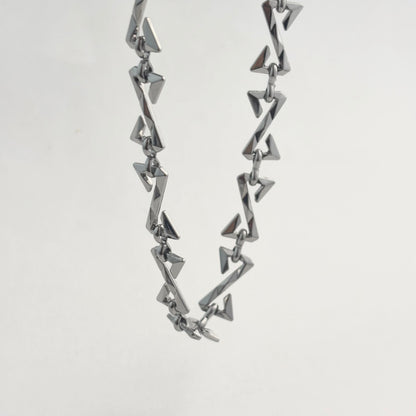 Z Letter Patchwork necklace