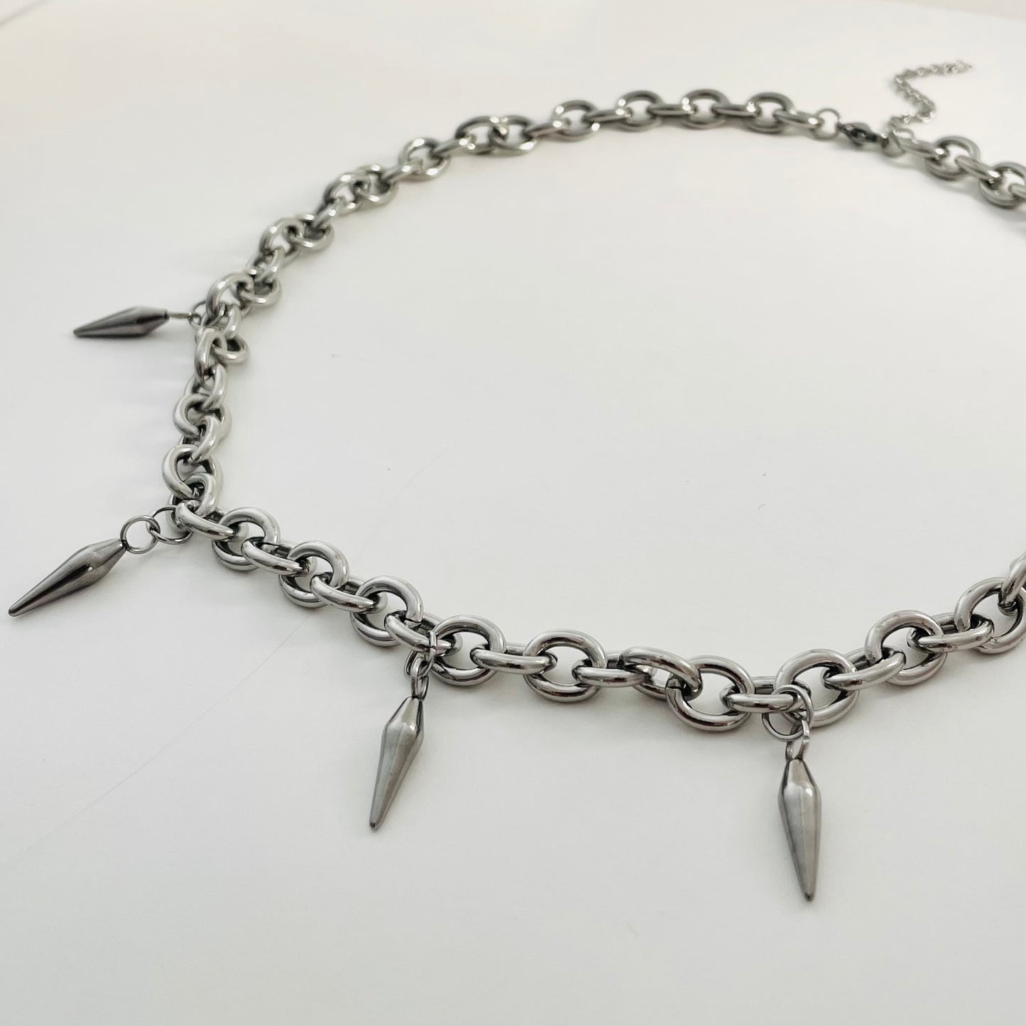 Titanium Steel Rivet Necklace