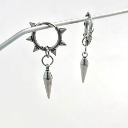 Tapered Earring Hoop Earrings