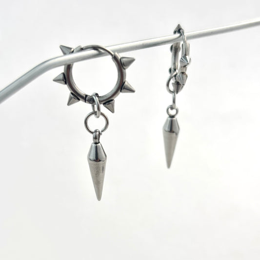 Tapered Earring Hoop Earrings