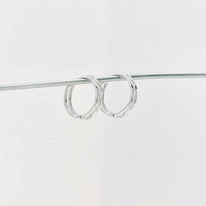 S925 Sterling Silver Light Luxury Earrings Hoops