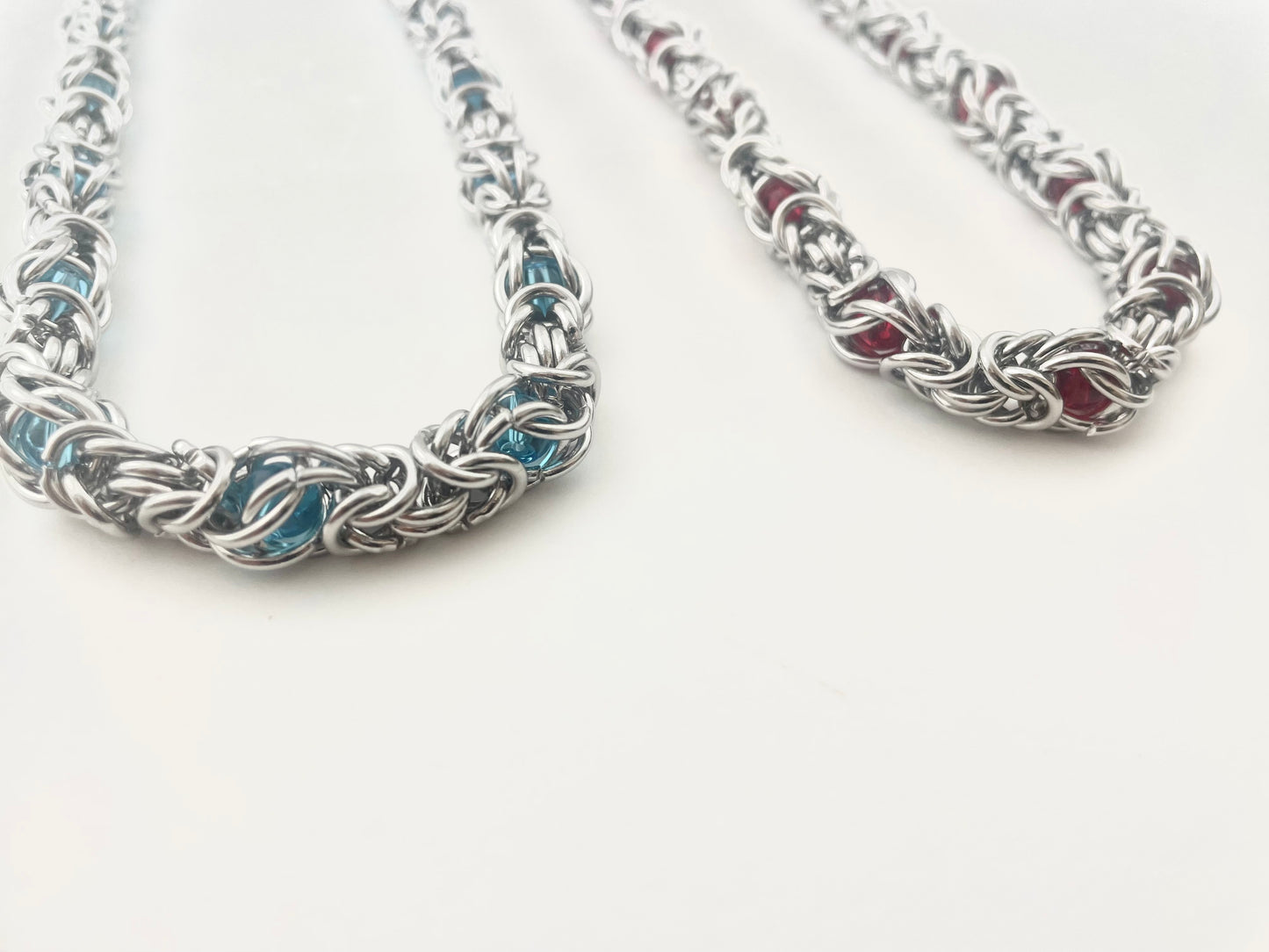 Titanium Steel Waterproof Stone-Inlaid Necklace