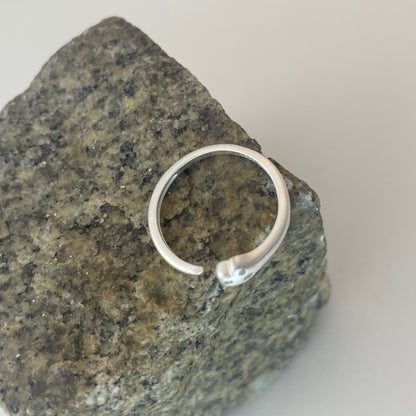 S925 Sterling Silver Cat Paw Design Ring