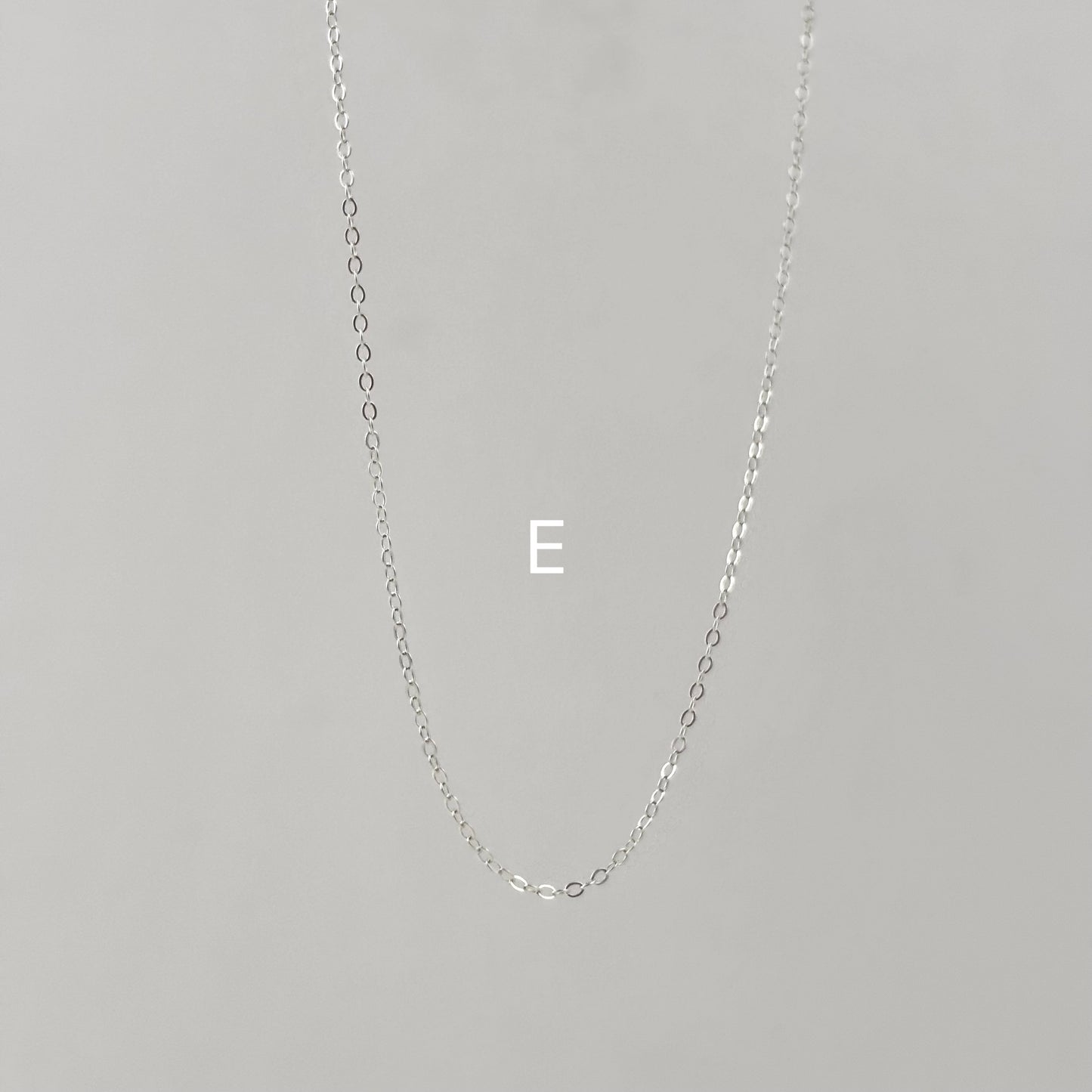 S925 Sterling Silver Extremely Simple Chain 45cm