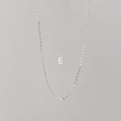 S925 Sterling Silver Extremely Simple Chain 45cm