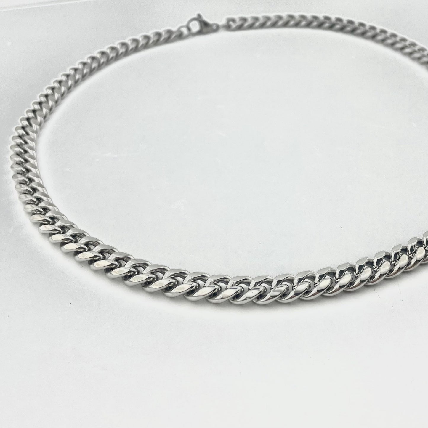 Titanium Waterproof 8mm Cuban Chain