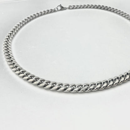 Titanium Waterproof 8mm Cuban Chain