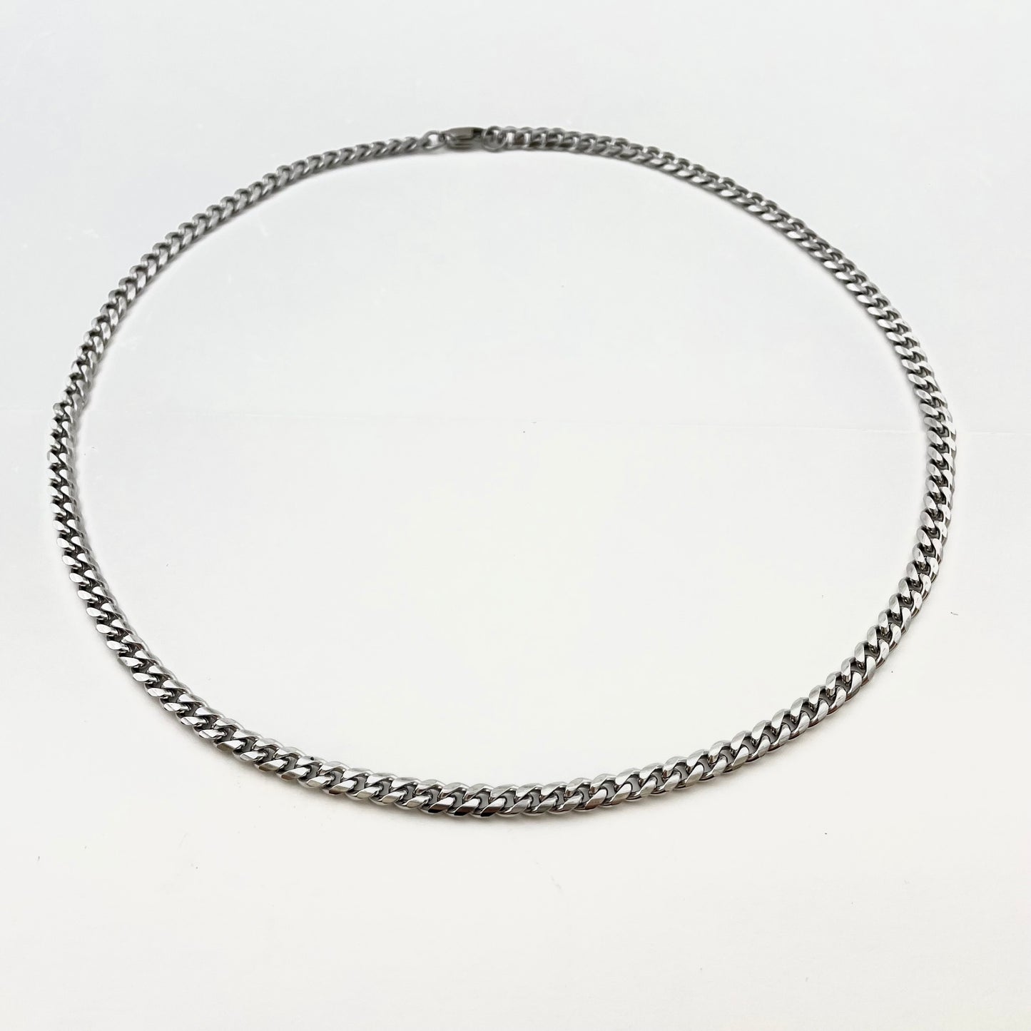 Titanium-Steel Waterproof Minimalist Cuban Necklace