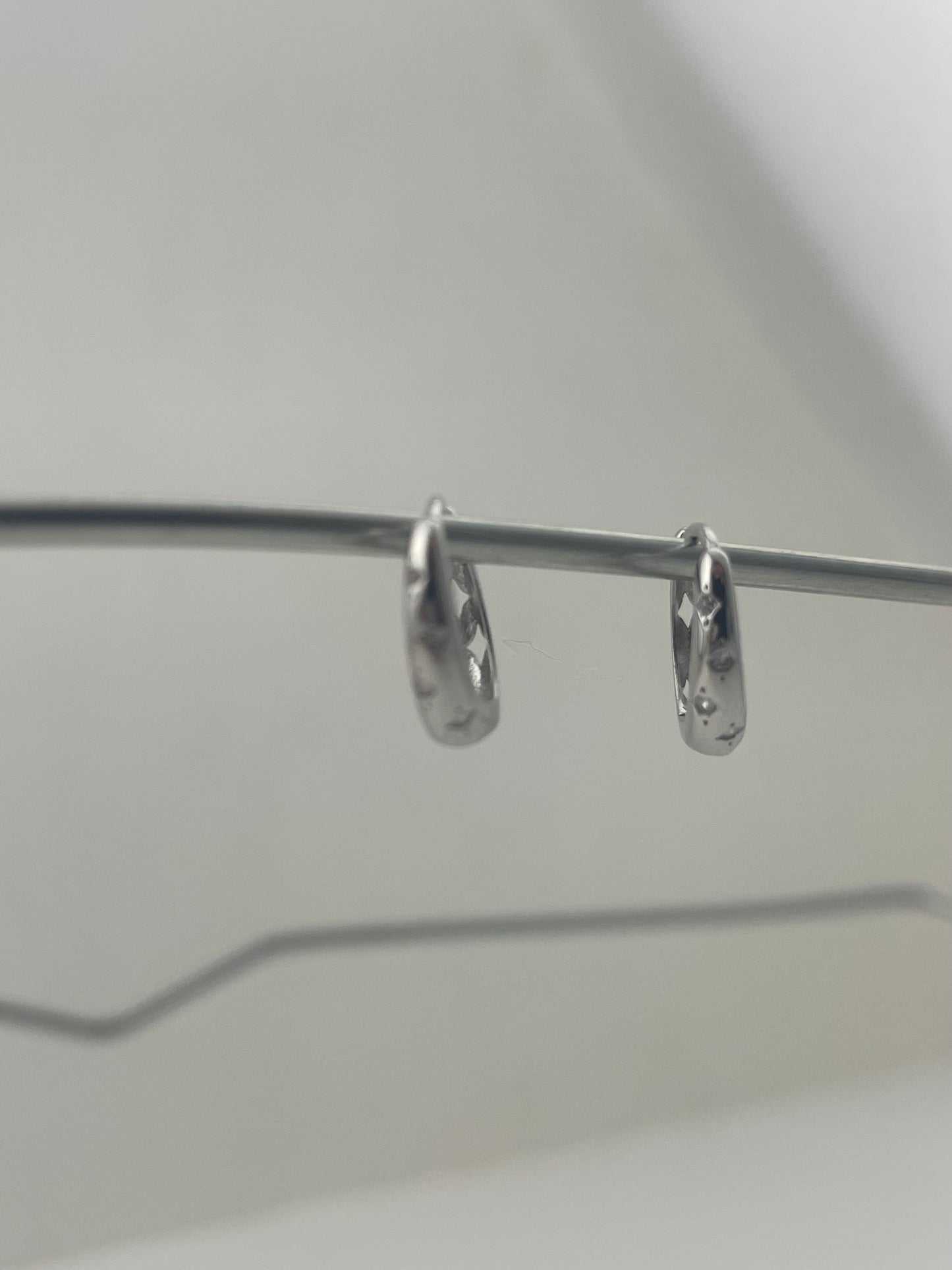 S925 Sterling Silver Hoop Earrings