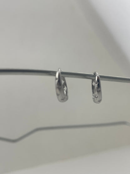 S925 Sterling Silver Hoop Earrings