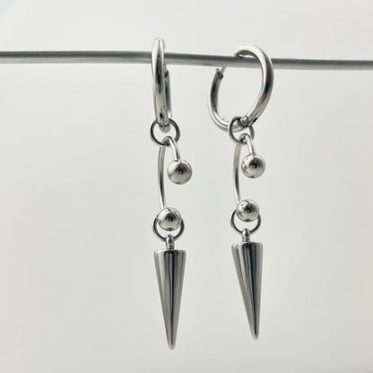 Horseshoe Rivet Stud Earrings