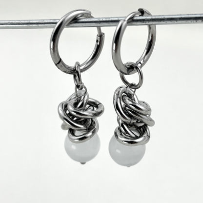 Titanium Cat's Eye Earrings