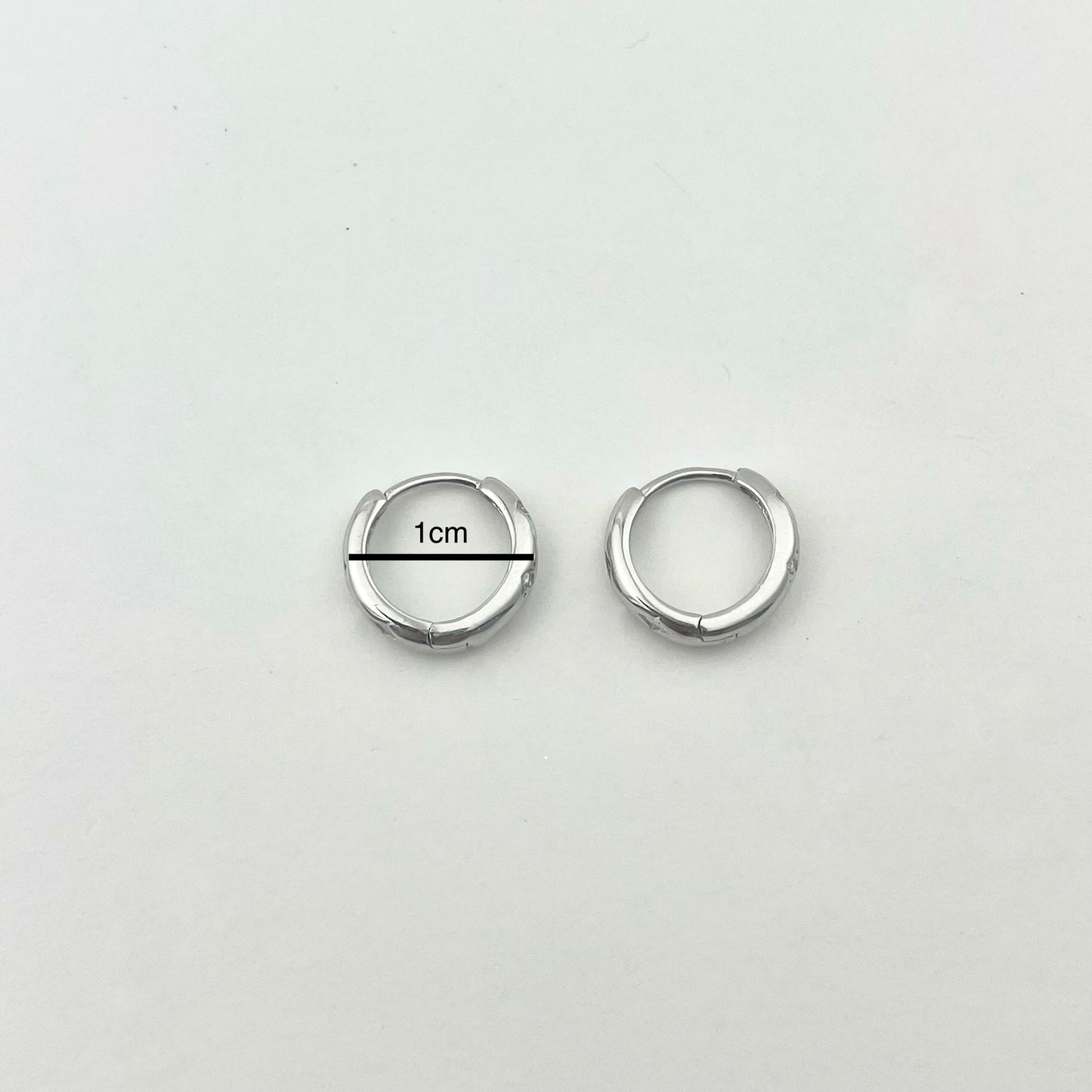 S925 Sterling Silver Hoop Earrings