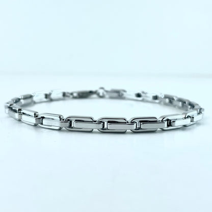 Titanium-Steel Waterproof Versatile Oval-Clasp Bracelet