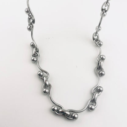 S-Shaped Clasp Necklace