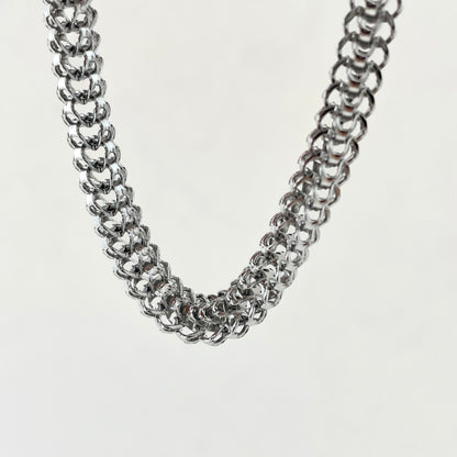 Titanium-Steel Waterproof Snake-Bone Design Bracelet