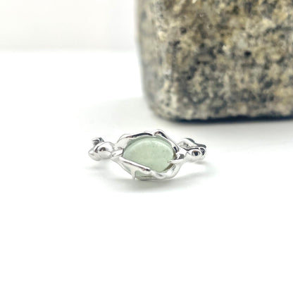 S925 Sterling Silver New Bamboo-Knot Ring