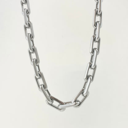 Cross Buckle Bar Titanium Necklace
