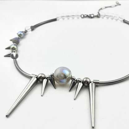 Titanium Waterproof Rivet-Joined Necklace
