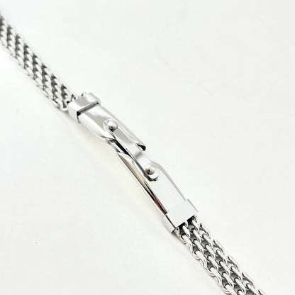 Titanium-Steel Waterproof Watch Band-Style Bracelet