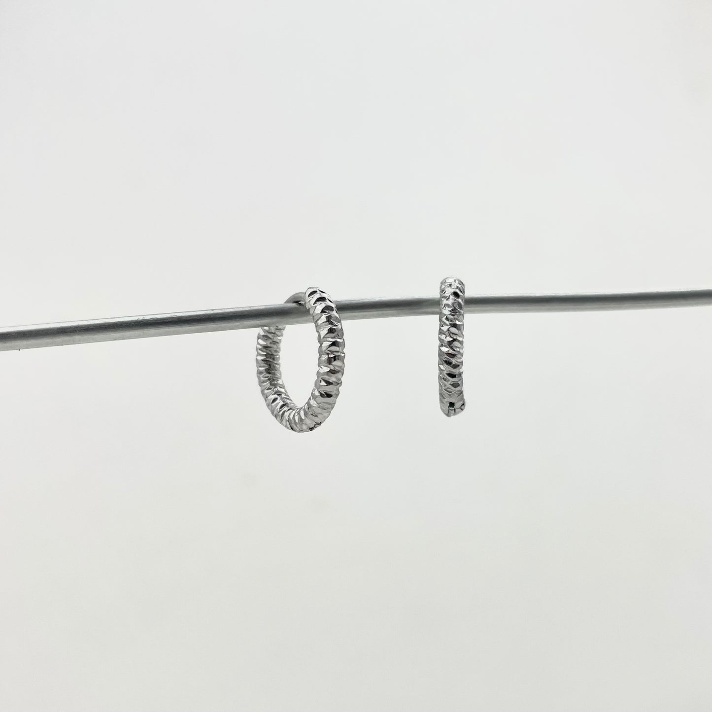 Simple Titanium Waterproof Earring Hoop