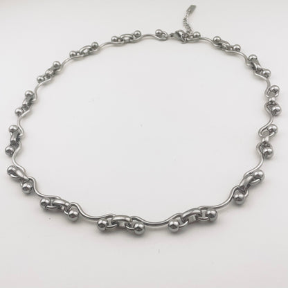 S-Shaped Clasp Necklace