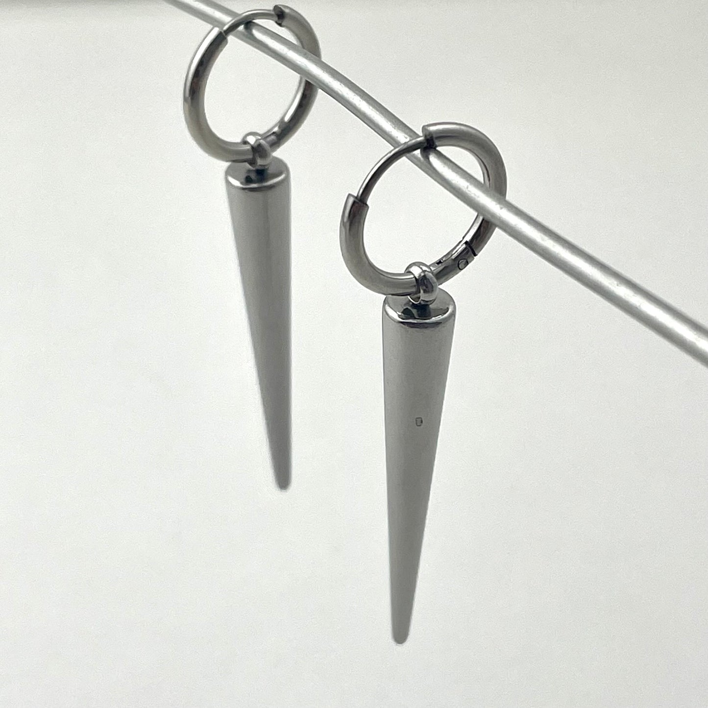 Long Rivet Earrings