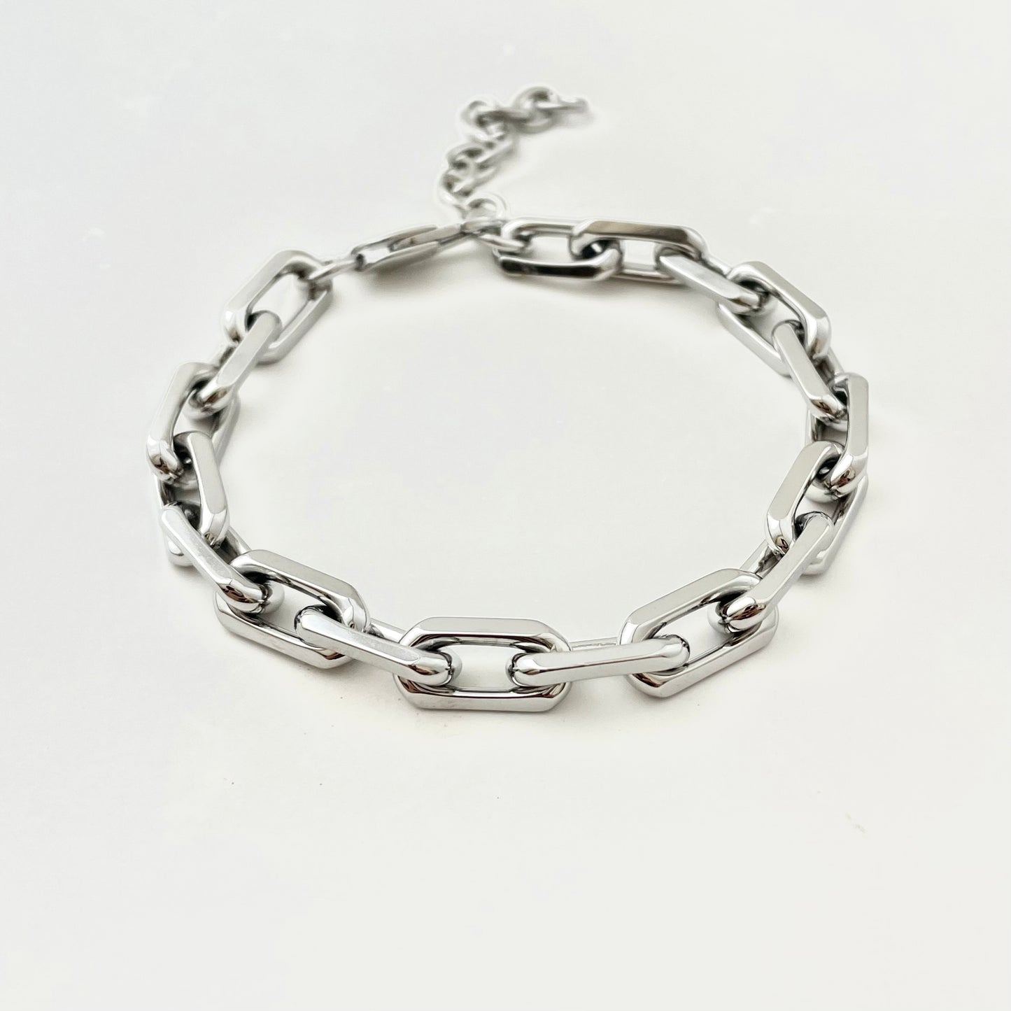 Titanium-Steel Waterproof Beveled-Edge Bracelet